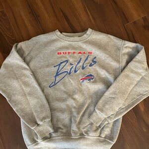 Vintage Buffalo Bills Embroidered Crewneck Sweatshirt